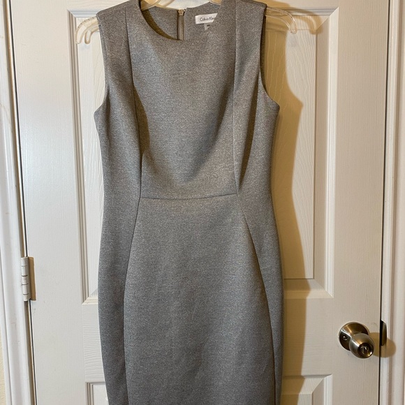 CALVIN KLEIN Gray Dress - Picture 2 of 5